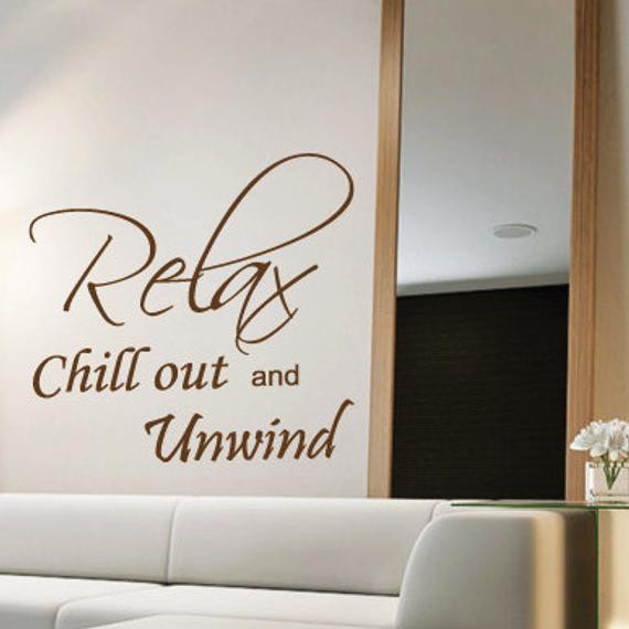 Bedroom Wall Decals Quotes
 Relax Bedroom Wall Quotes Art Wall stickers Wall decals