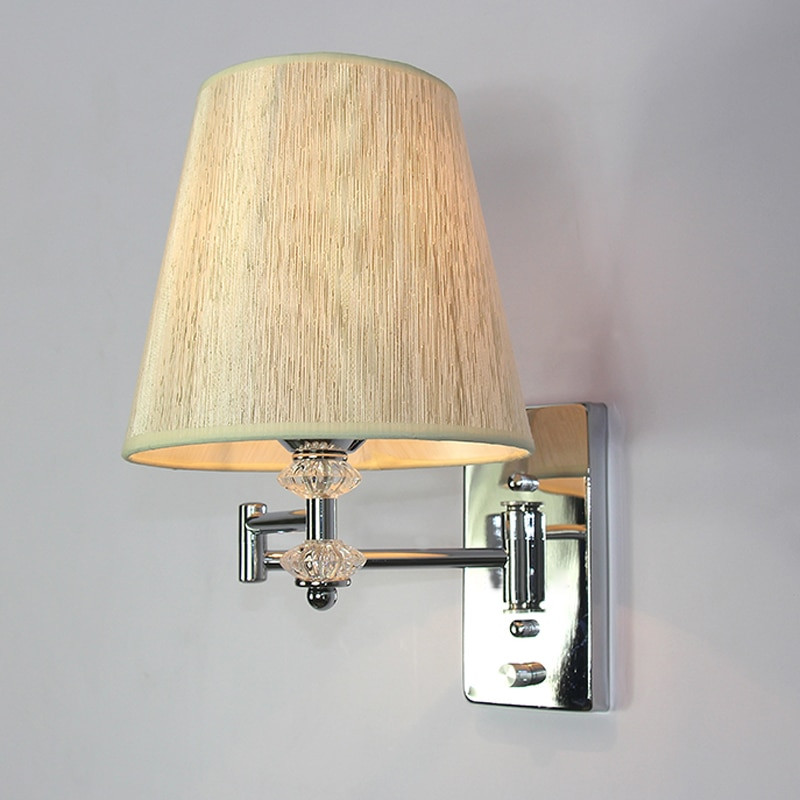 Bedroom Wall Lamp
 Modern Creative Single Head Swing Arm Wall Lamp E27