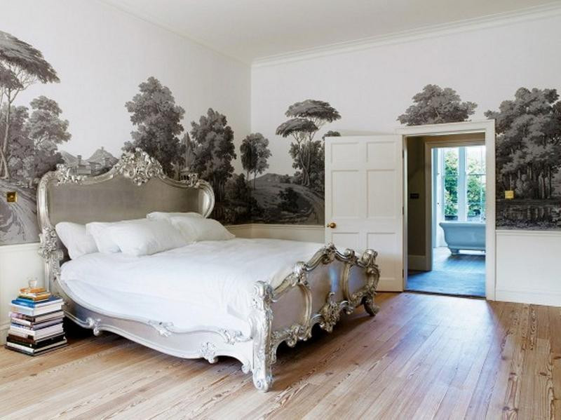 Bedroom Wall Mural
 Bedroom Wall Murals in 25 Aesthetic Bedroom Designs Rilane