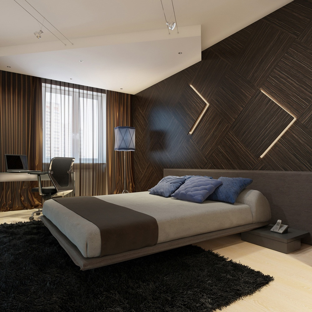 Bedroom Wall Panels
 Unique Wall Texturing Examples