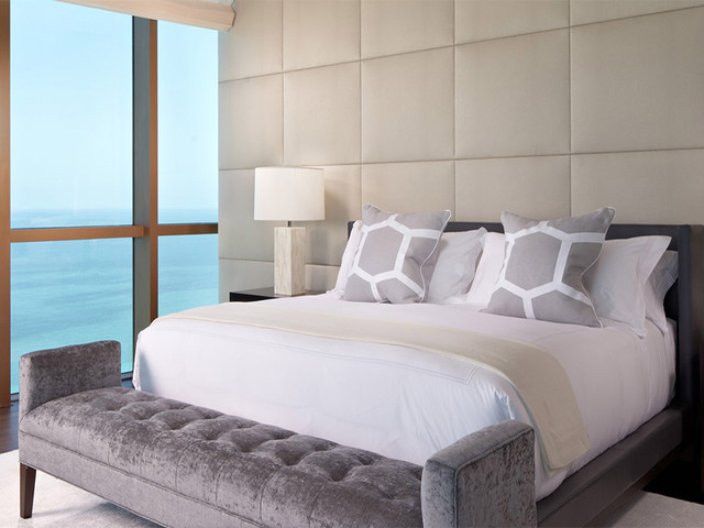 Bedroom Wall Panels
 Wall Panels Contemporary Bedroom Miami by DAYORIS