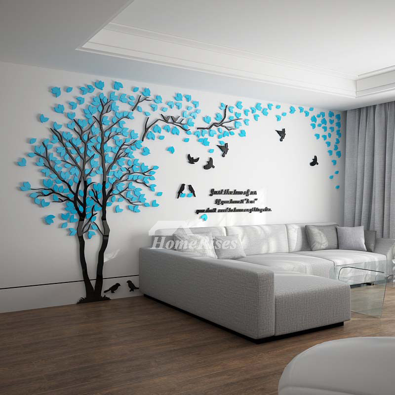 Bedroom Wall Stickers
 Wall Decals For Bedroom Tree Decoraive Personalised Home 3D