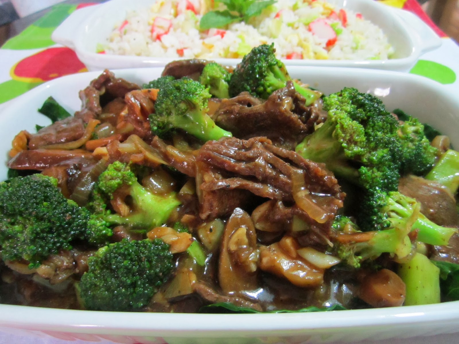 Beef And Broccoli Sauce
 BEEF BROCCOLI IN OYSTER SAUCE