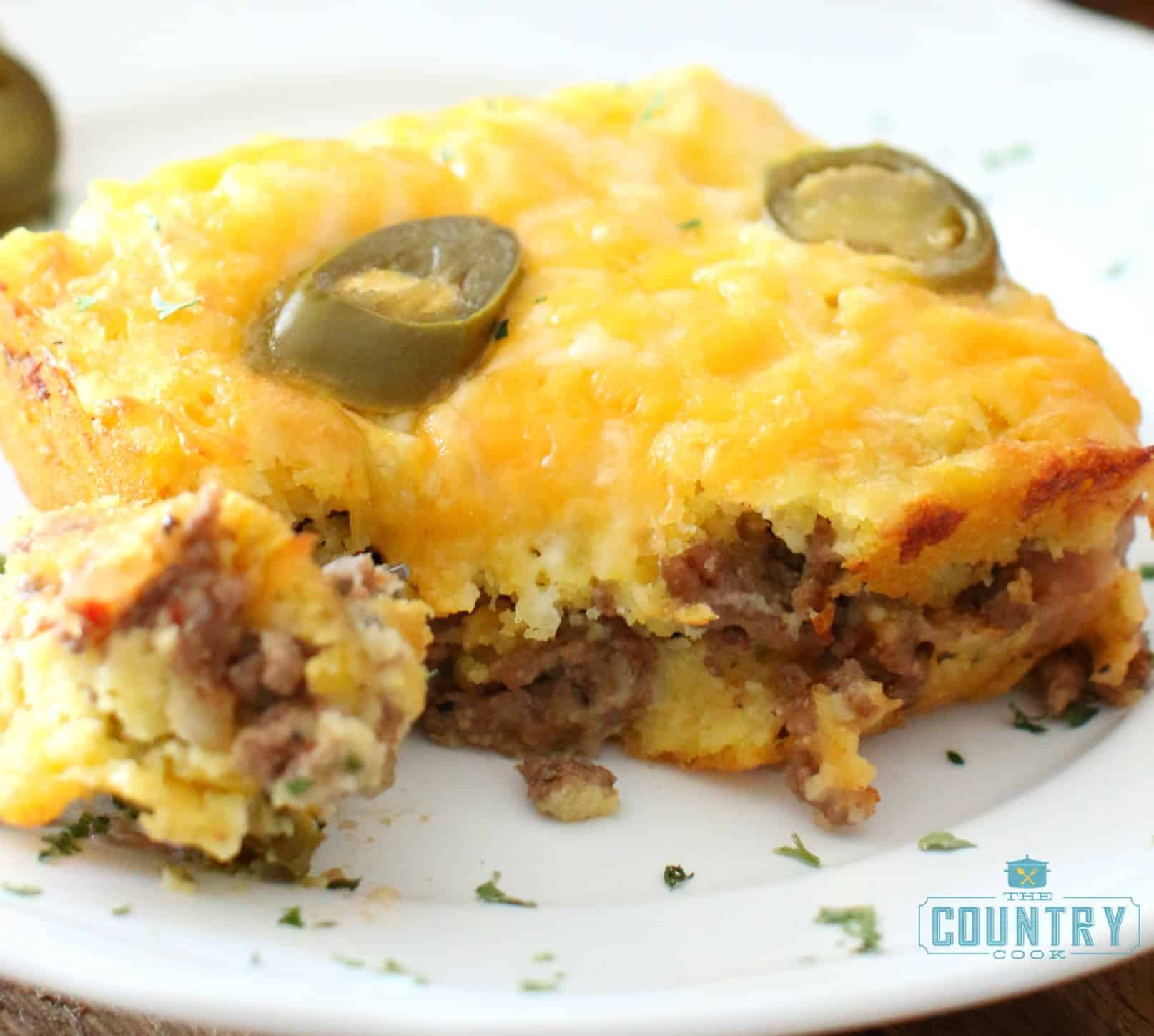 Beefy Cornbread Casserole
 Beefy Cornbread Casserole The Country Cook