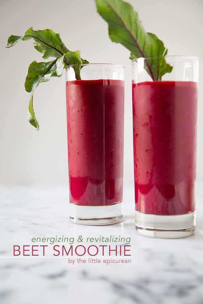 Beet Smoothie Recipes
 Beet Smoothie The Little Epicurean