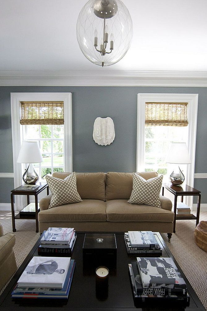 Beige Couch Living Room Ideas
 Pretty paint color Would feel like a risk and big change