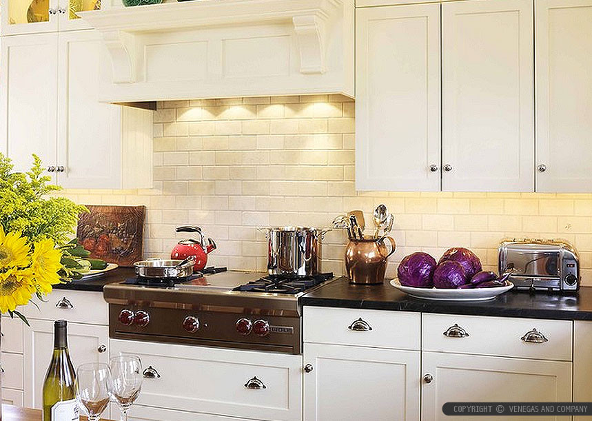 Beige Kitchen Backsplash
 3 BEIGE LIMESTONE SUBWAY KITCHEN BACKSPLASH IDEA