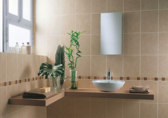 Beige Tile Bathroom Ideas
 61 Calm And Relaxing Beige Bathroom Design Ideas DigsDigs