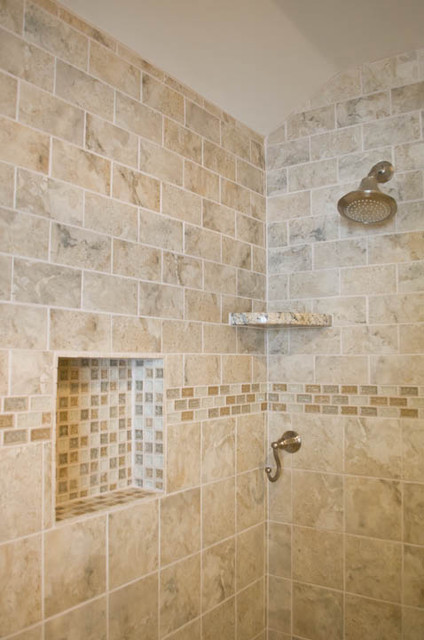 Beige Tile Bathroom Ideas
 Bathroom Design and Remodel with beige grey tile