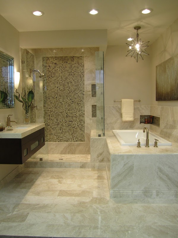 Beige Tile Bathroom Ideas
 The Tile Shop Design by Kirsty New Queen Beige Marble