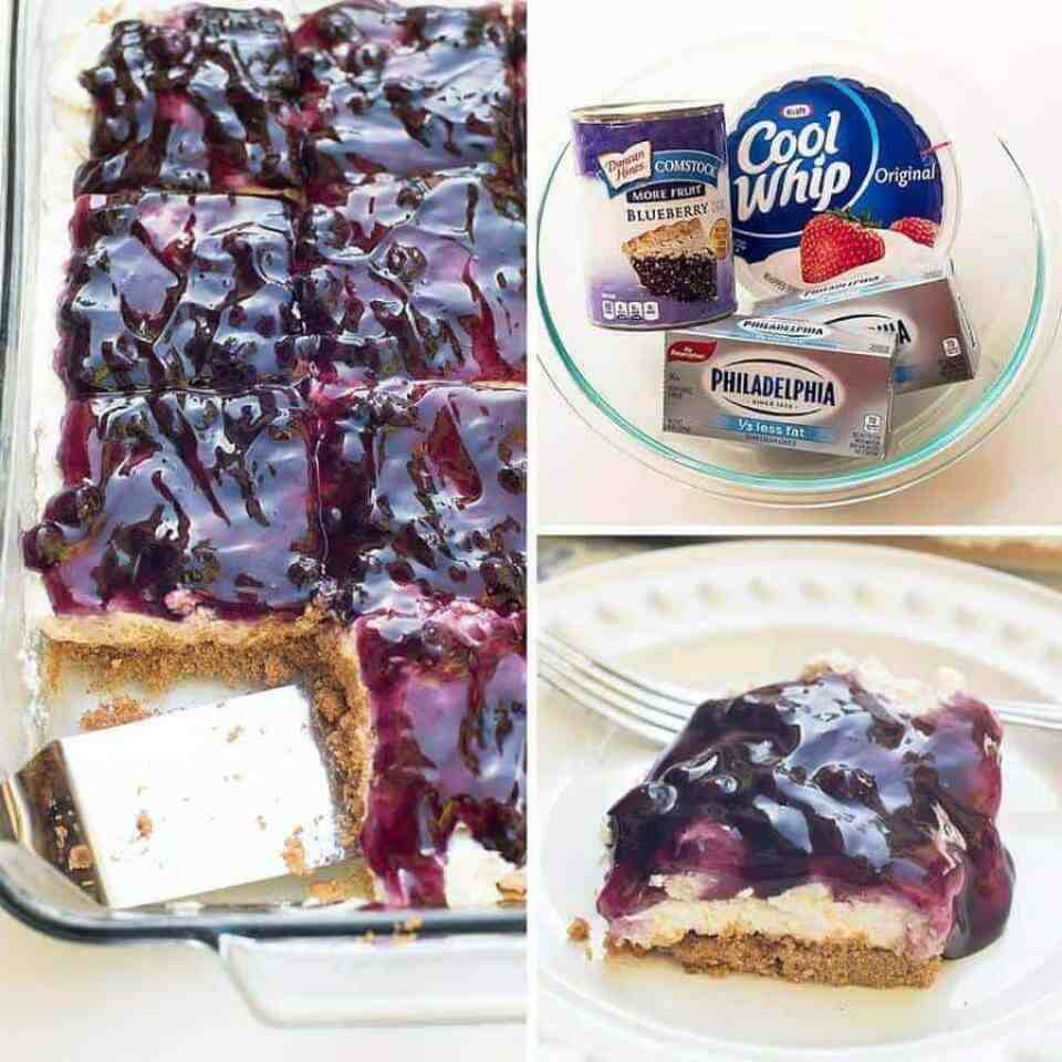 Best Blueberry Desserts
 Easy Blueberry Cheesecake Dessert The Best Blog Recipes