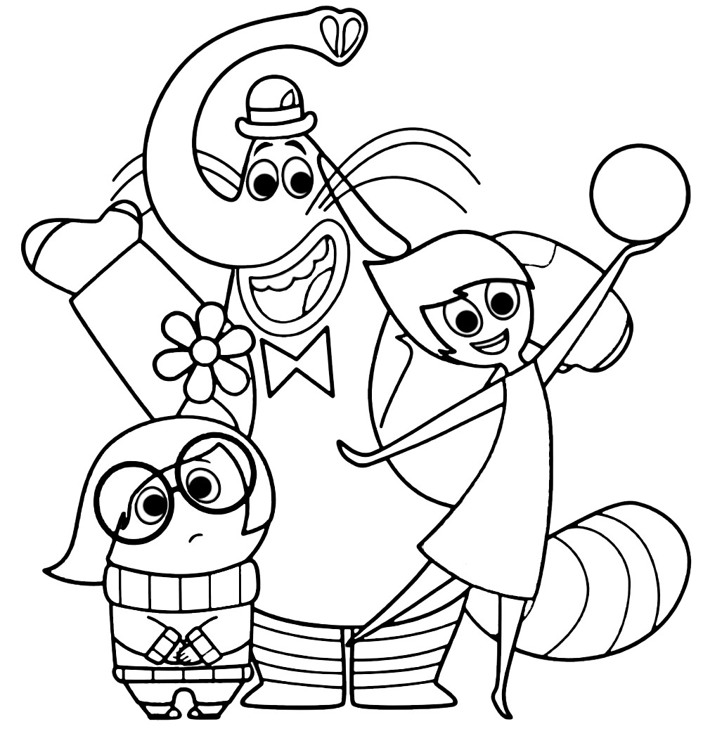 Best Coloring Pages For Kids
 Inside Out Coloring Pages Best Coloring Pages For Kids