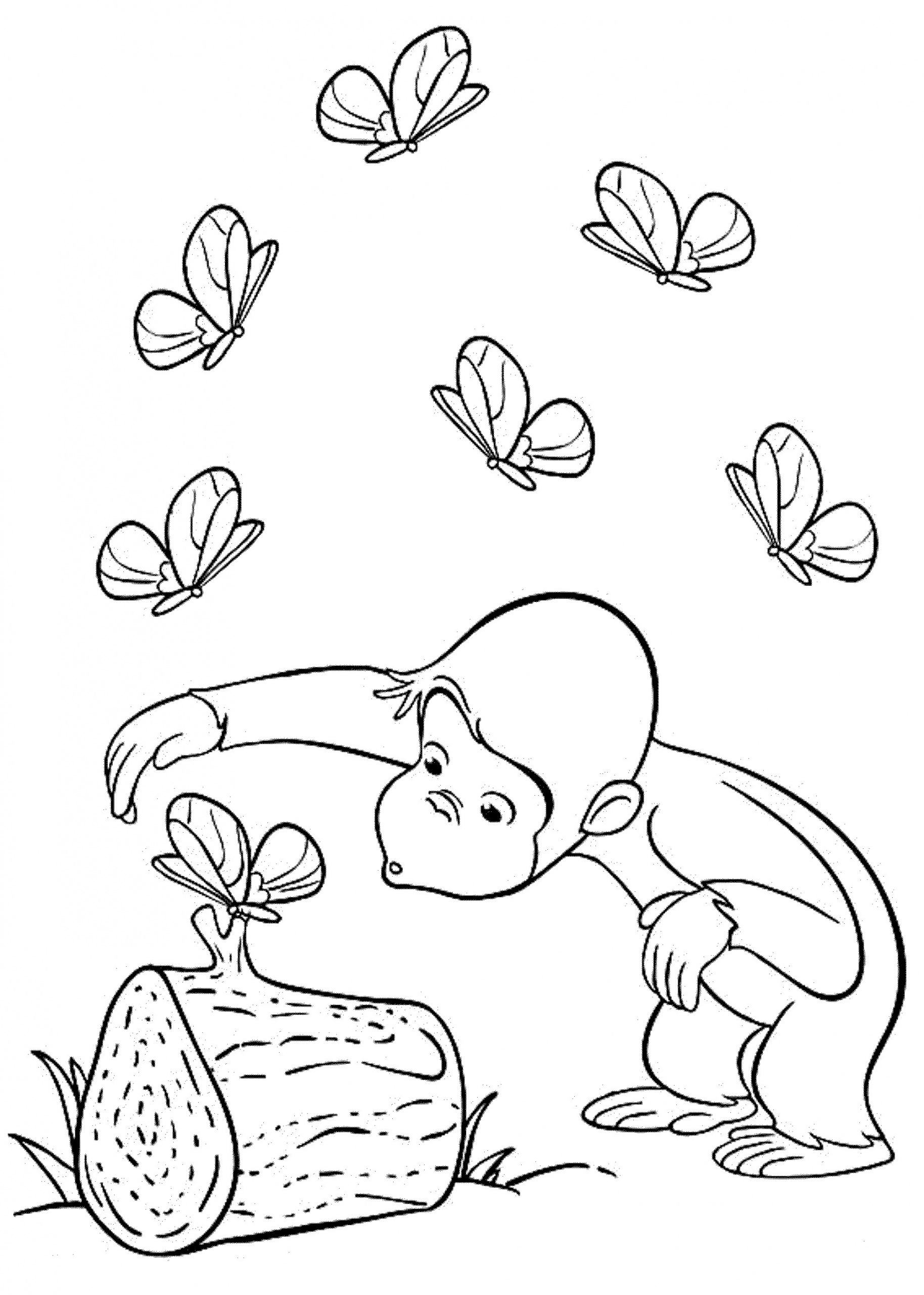 Best Coloring Pages For Kids
 Curious George Coloring Pages Best Coloring Pages For Kids
