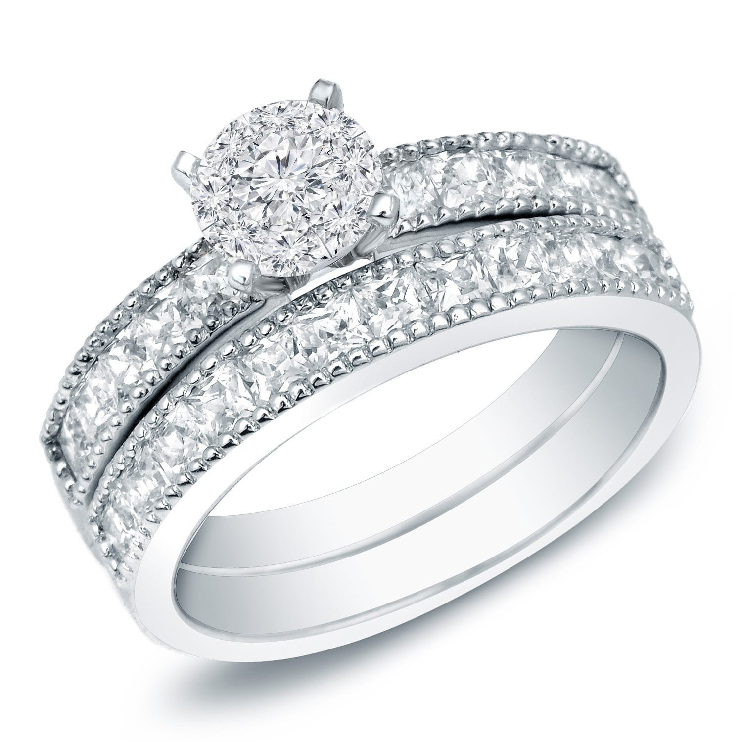 Best Deals On Wedding Rings
 Buy Bridal Sets line at Overstock