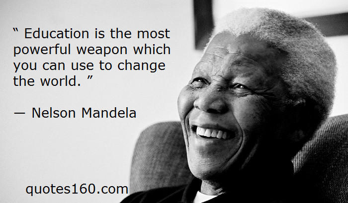 Best Education Quotes
 Quotes About Education Nelson Mandela QuotesGram