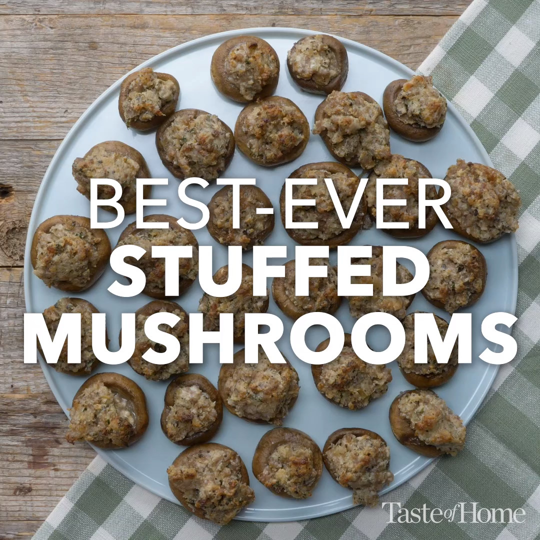 Best Ever Stuffed Mushrooms
 Best Ever Stuffed Mushrooms Rezept in 2019