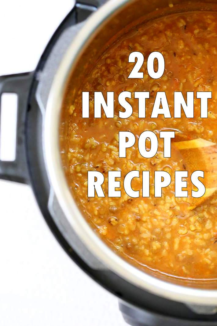 Best Instant Pot Vegetarian Recipes
 20 Vegan Instant Pot Recipes Vegan Richa