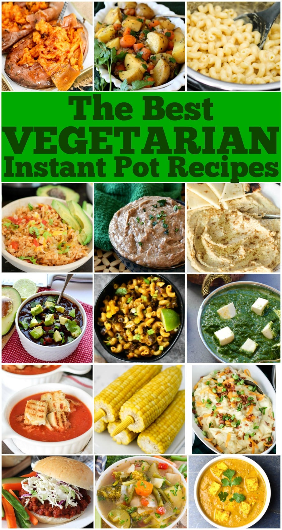 Best Instant Pot Vegetarian Recipes
 Best Ve arian Instant Pot Recipes • Domestic Superhero