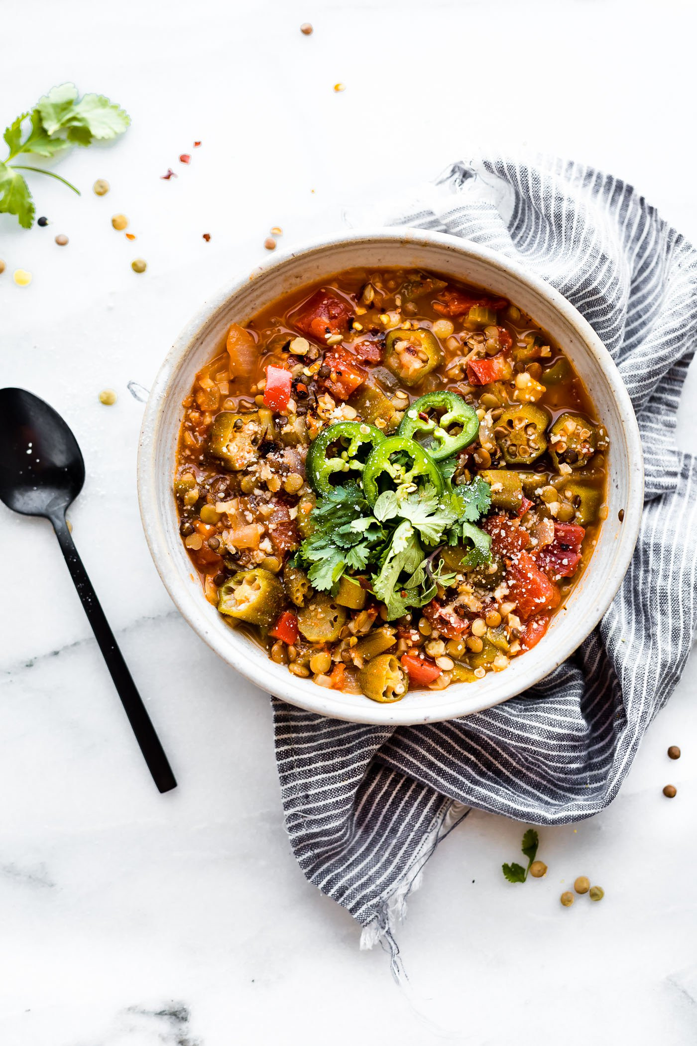 Best Instant Pot Vegetarian Recipes
 Instant Pot Lentil Gumbo Half Cup Habit