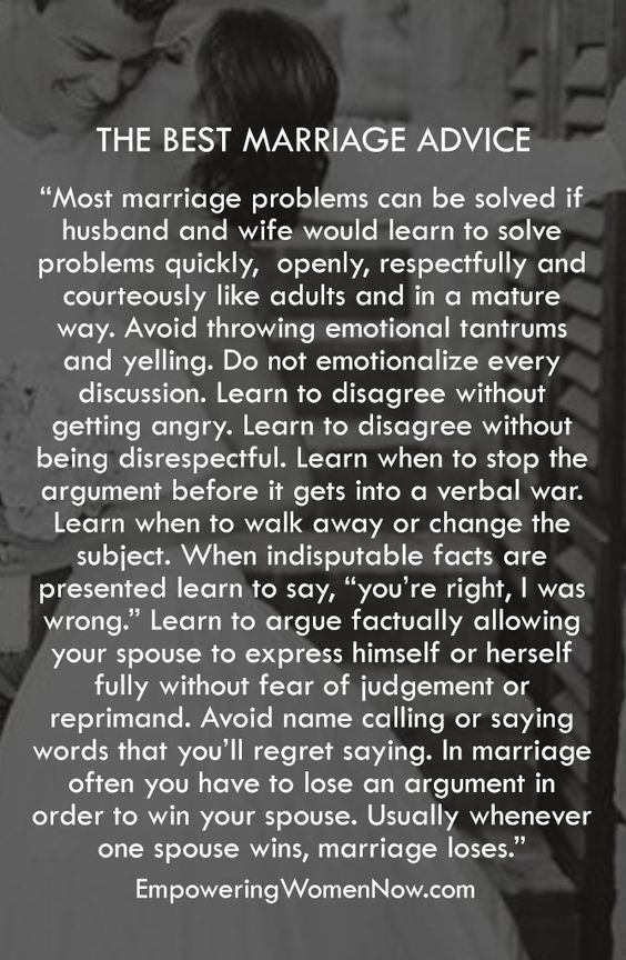 Best Marriage Quotes
 The Best Marriage Advice I ve Ever Received Empowering