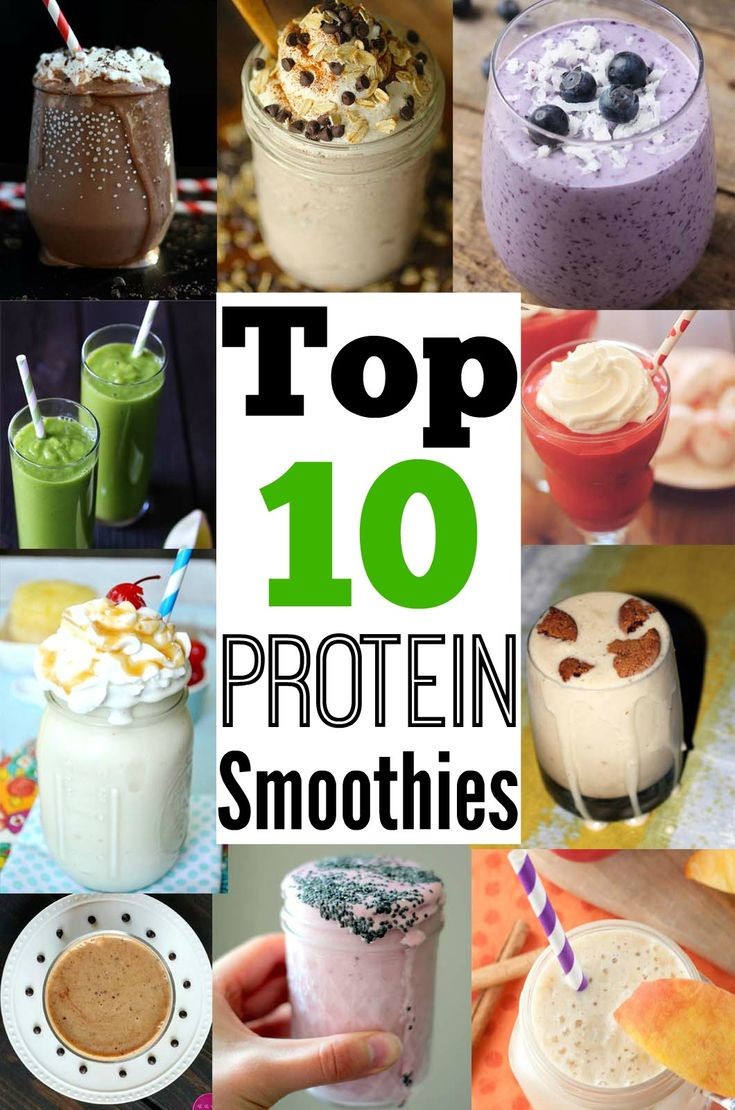 Best Protein Smoothies
 Top 10 Protein Smoothies