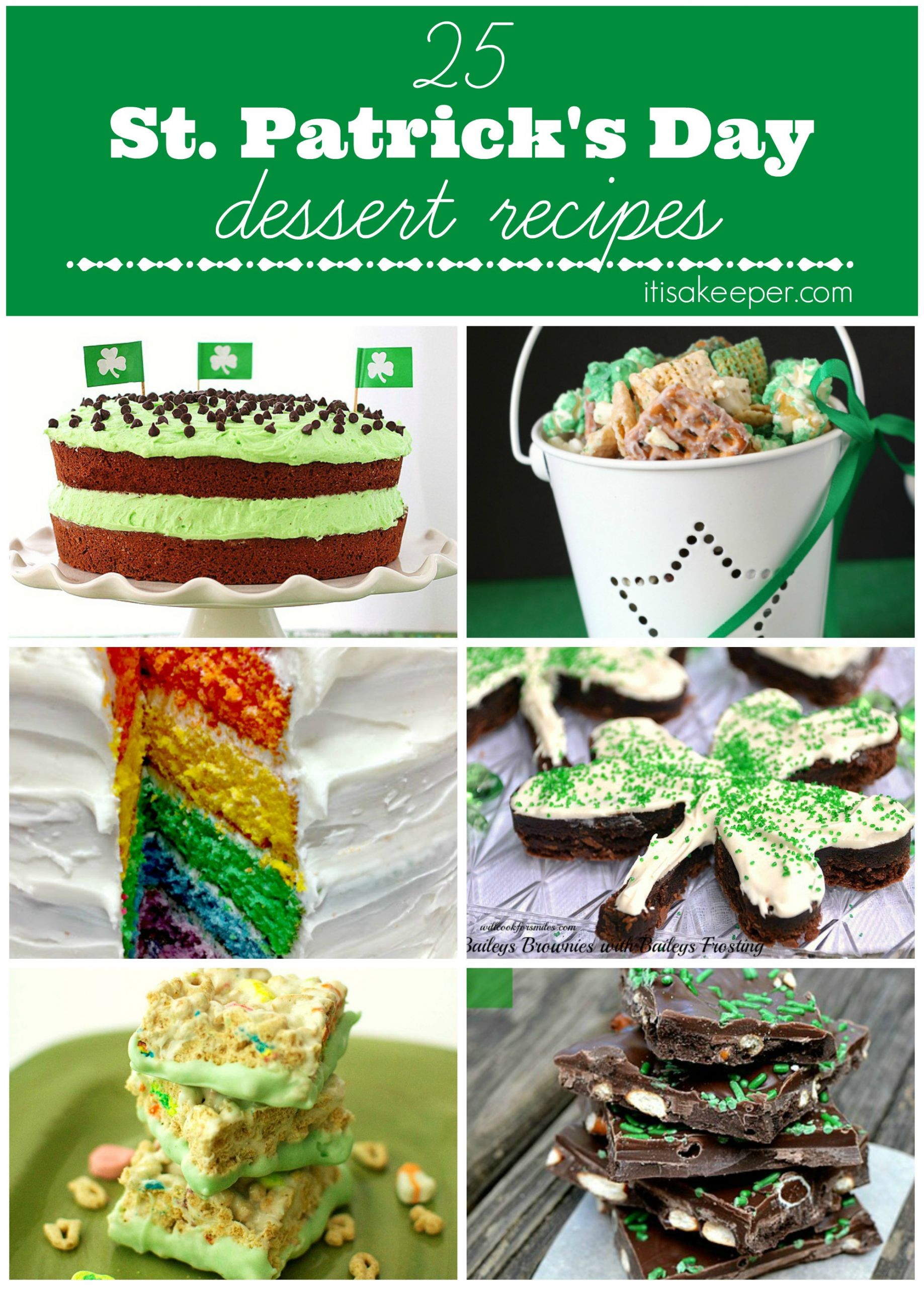 Best St Patrick Day Desserts
 Saint Patricks Day Recipes Desserts It s a Keeper