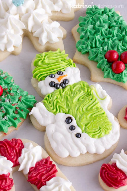 Best Sugar Cookies
 Christmas Cookie Frosting
