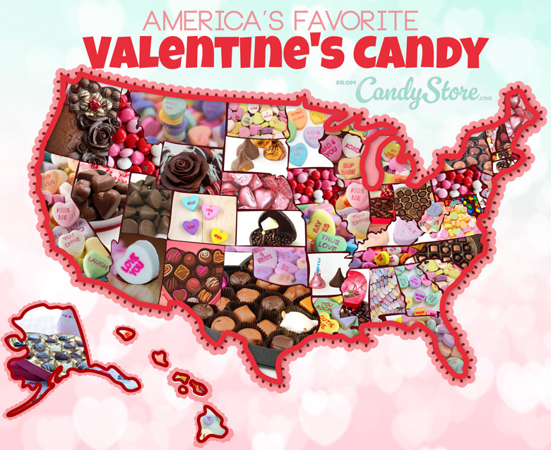 Best Valentines Day Candy
 Top Valentine s Day Candy by State CandyStore