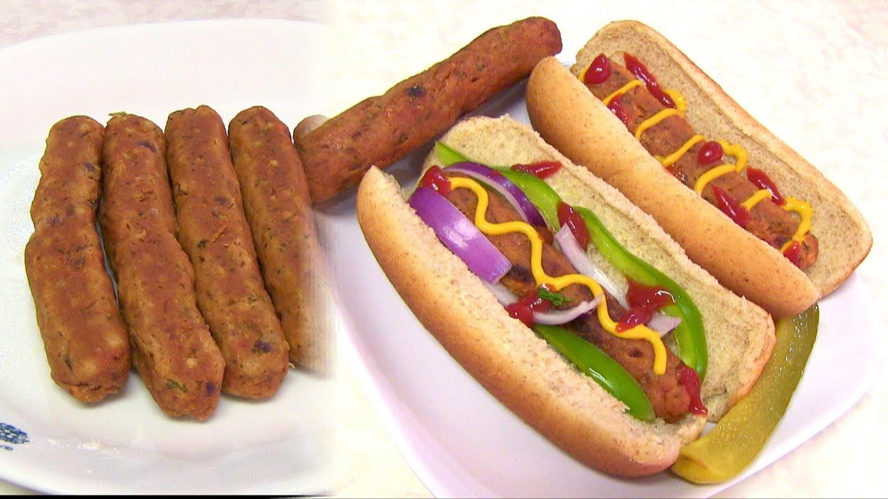 Best Vegan Hot Dogs
 Homemade Ve arian HOT DOG Video Recipe Vegan