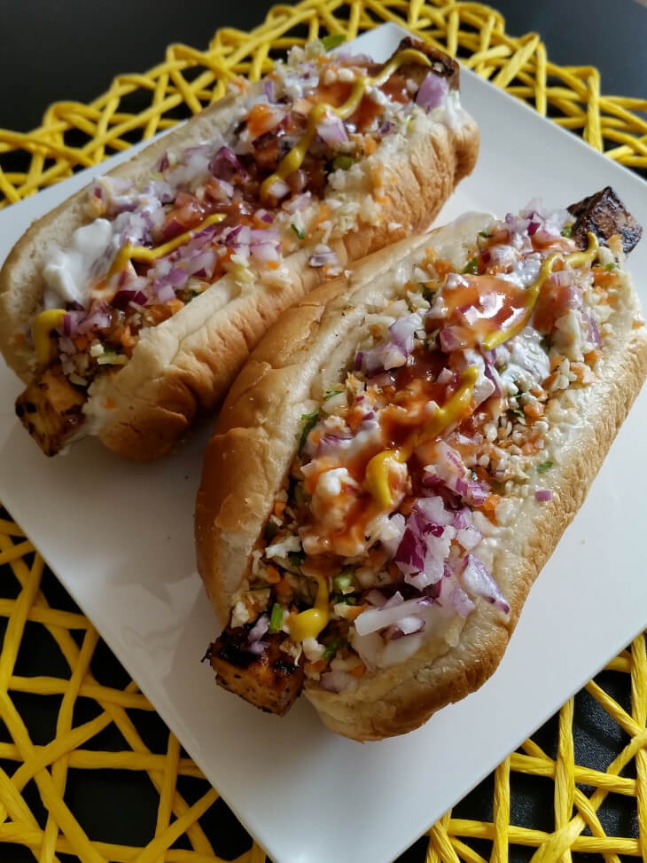 Best Vegan Hot Dogs
 Vegan Hot dogs with TofuSausages Veggienessa