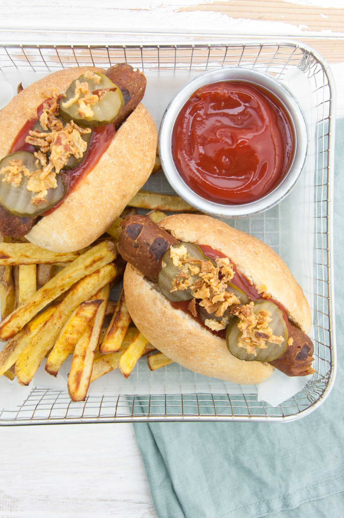 Best Vegan Hot Dogs
 Vegan Hot Dogs with Homemade Seitan Sausages Recipe