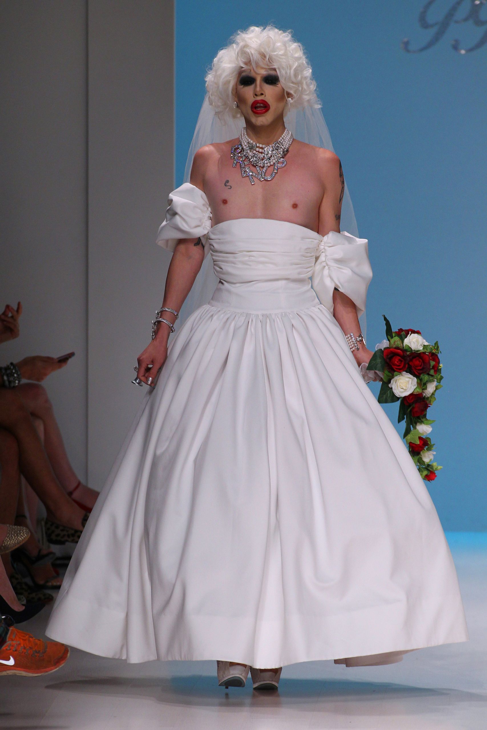 Betsey Johnson Wedding Gowns
 Betsey Johnson tackles marriage in her Fashion Week show