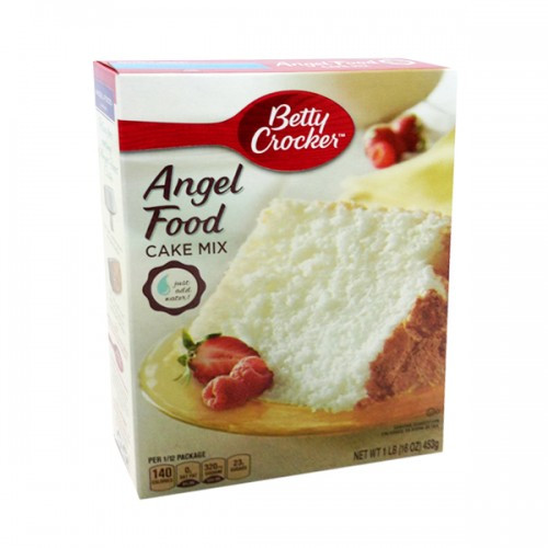 Betty Crocker Angel Food Cake
 Ready Mixes
