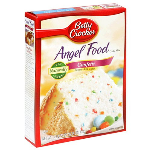 Betty Crocker Angel Food Cake
 Cake Mixes Betty Crocker Fat Free Angel Food Cake Mix