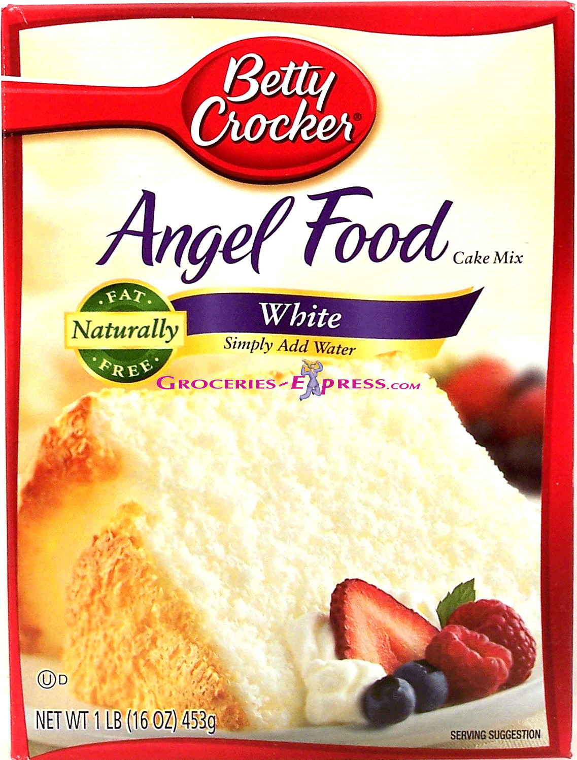 Betty Crocker Angel Food Cake
 Groceries Express Product Infomation for Betty Crocker