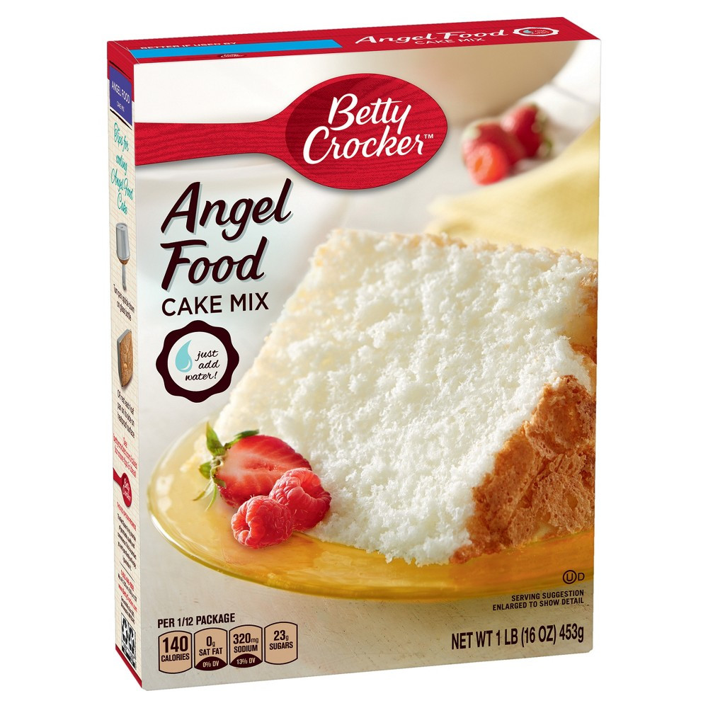Betty Crocker Angel Food Cake
 UPC Betty Crocker Angel Food Cake Mix