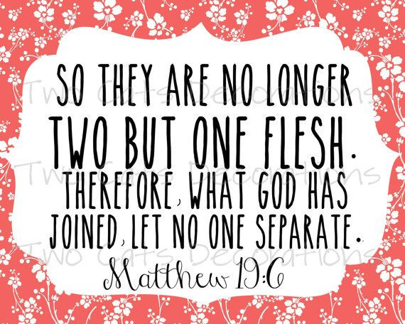 Bible Marriage Quotes
 Wedding Bible Quotes QuotesGram