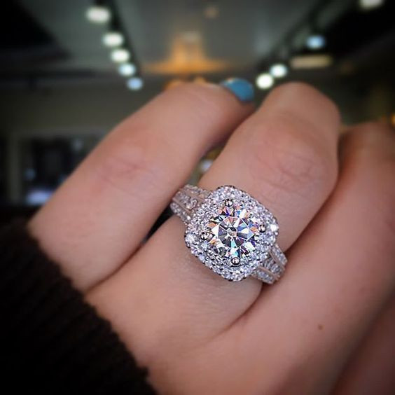 Big Diamond Wedding Rings
 Pin by Vorra on Engagement Ring