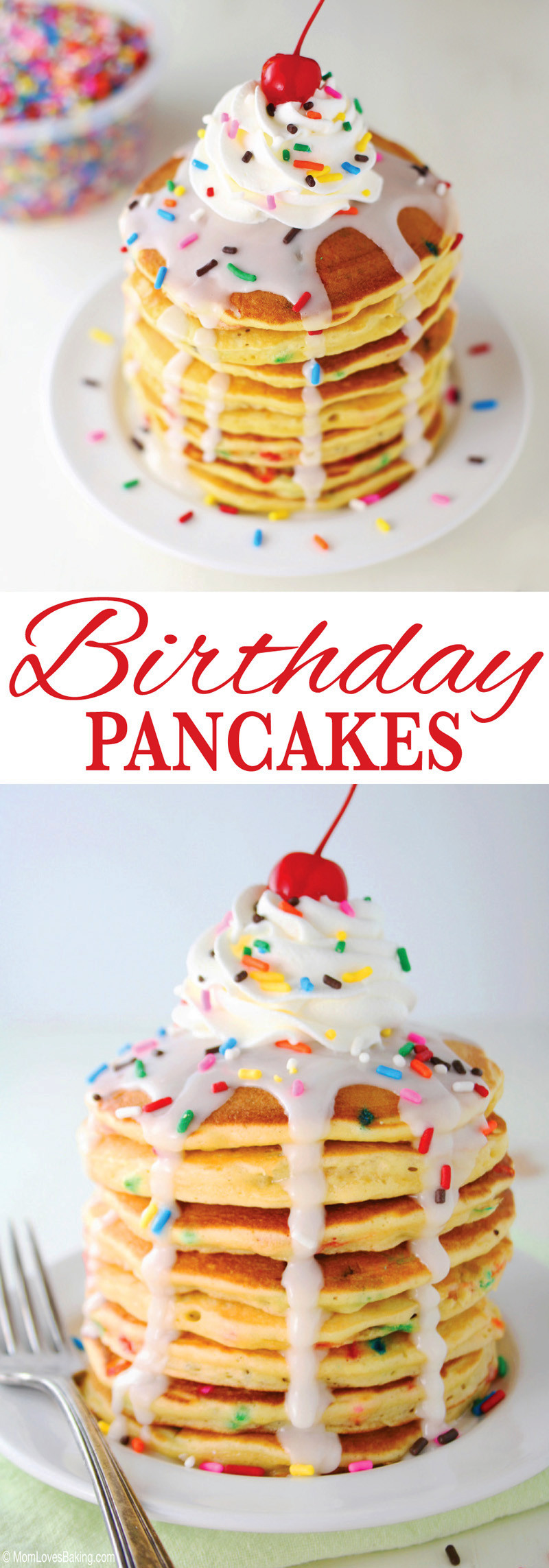 Birthday Breakfast Recipes
 Birthday Pancakes Mom Loves Baking