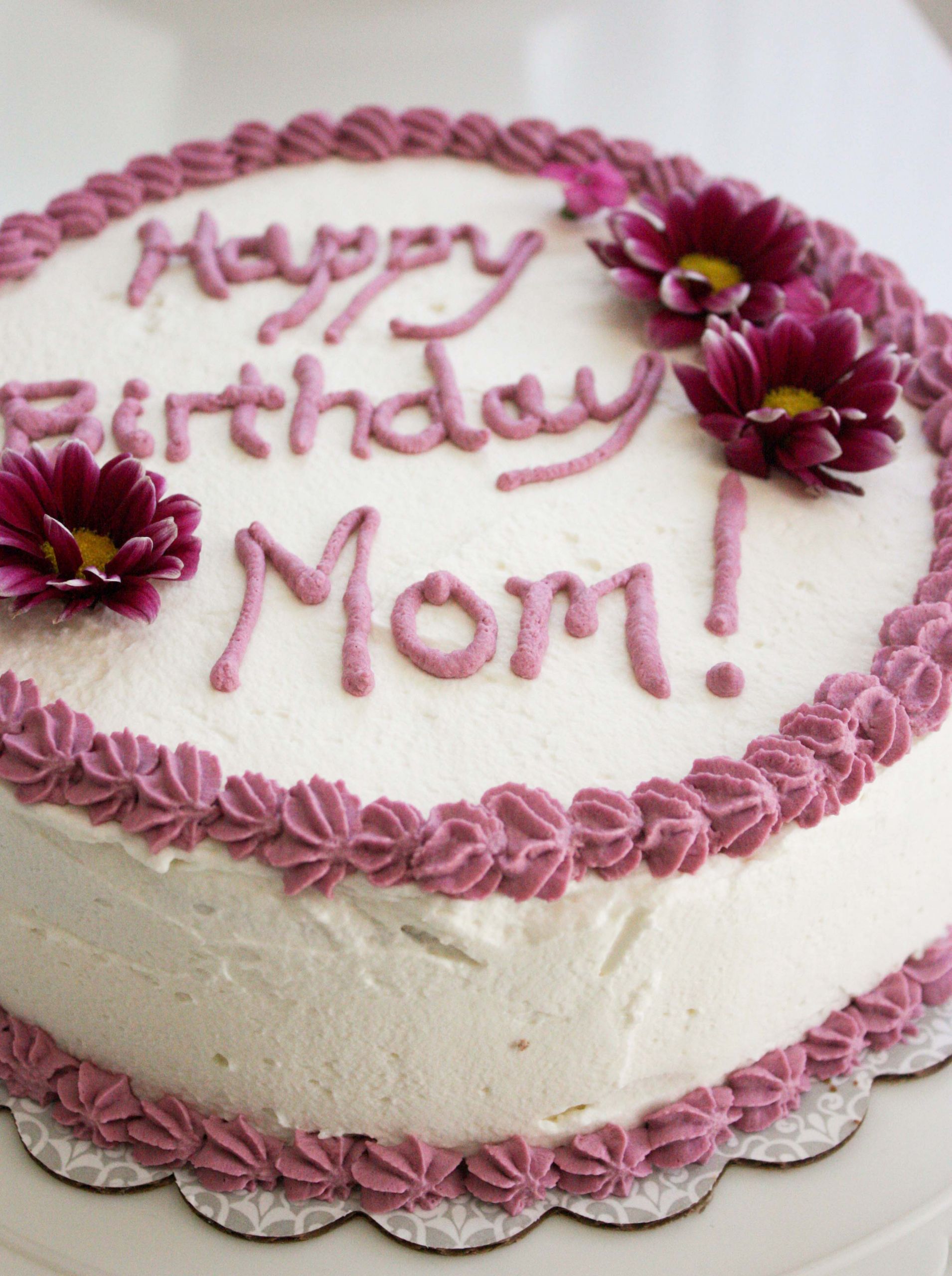 Birthday Cake For Mother
 Banana Birthday Cake for My Mom – Foodologie