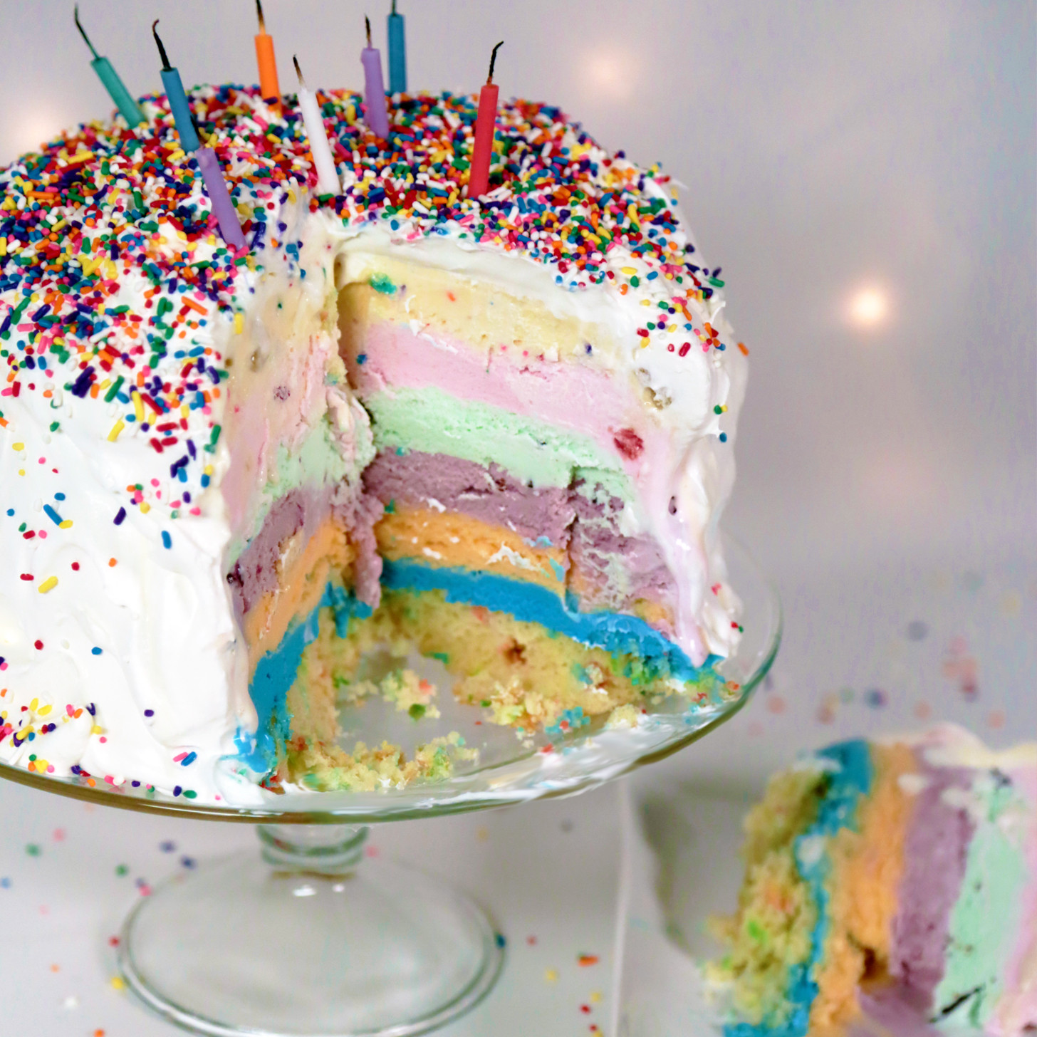 Birthday Cake Ice Cream Recipe
 Birthday Ice Cream Cake Recipe Video