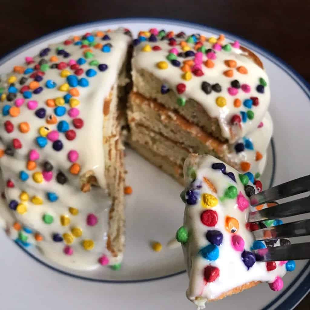 Birthday Cake Protein Powder Recipes
 Birthday Cake Protein Pancakes with Vanilla Protein Frosting