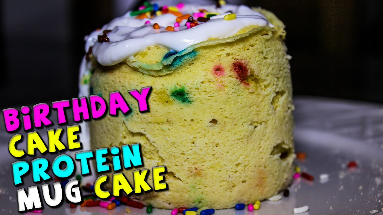 Birthday Cake Protein Powder Recipes
 Birthday Cake PROTEIN Mug Cake Recipe