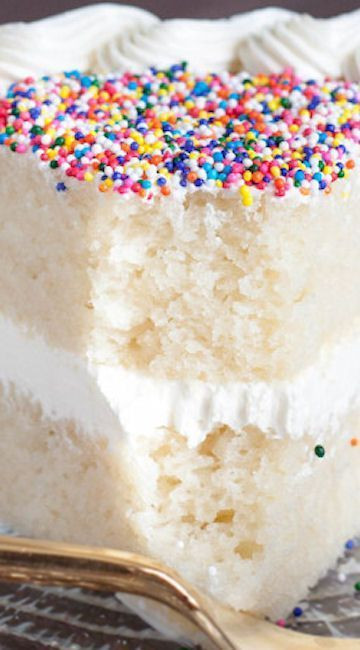 Birthday Cake Recipes From Scratch
 White Cake Recipe FROM SCRATCH Recipe