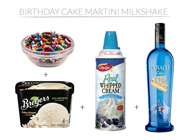 Birthday Cake Vodka Drink Recipes
 Lo otion of Expressions Birthday Cake Milkshake Martini