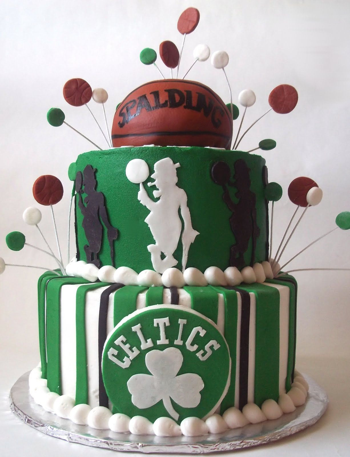 Birthday Cakes Boston
 boston celtics cake I need this for my son s next b day