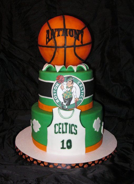 Birthday Cakes Boston
 Boston Celtics Cake by Mojo3799 CakesDecor cake