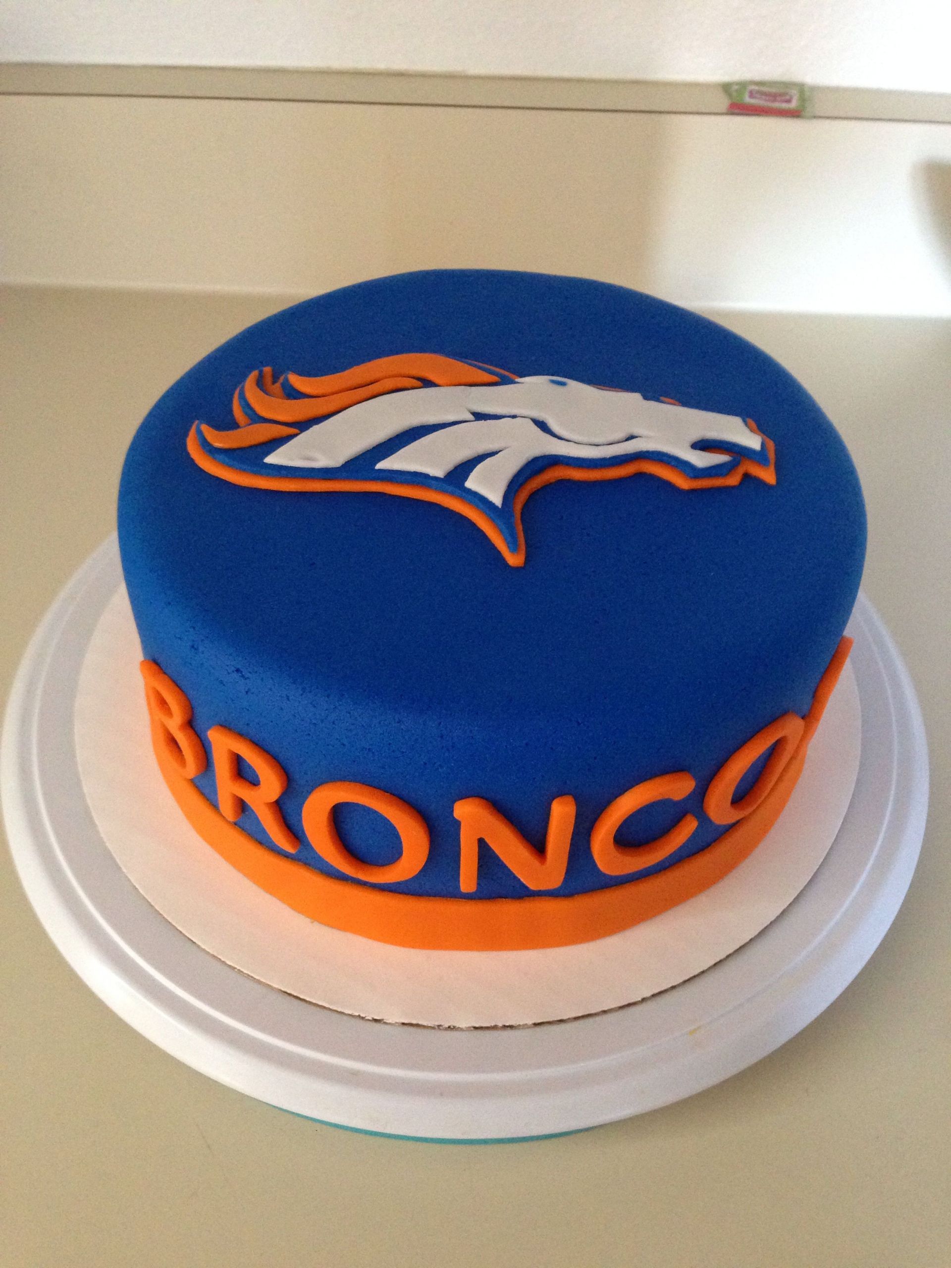 Birthday Cakes Denver
 Broncos Cake Cake Ideas in 2019