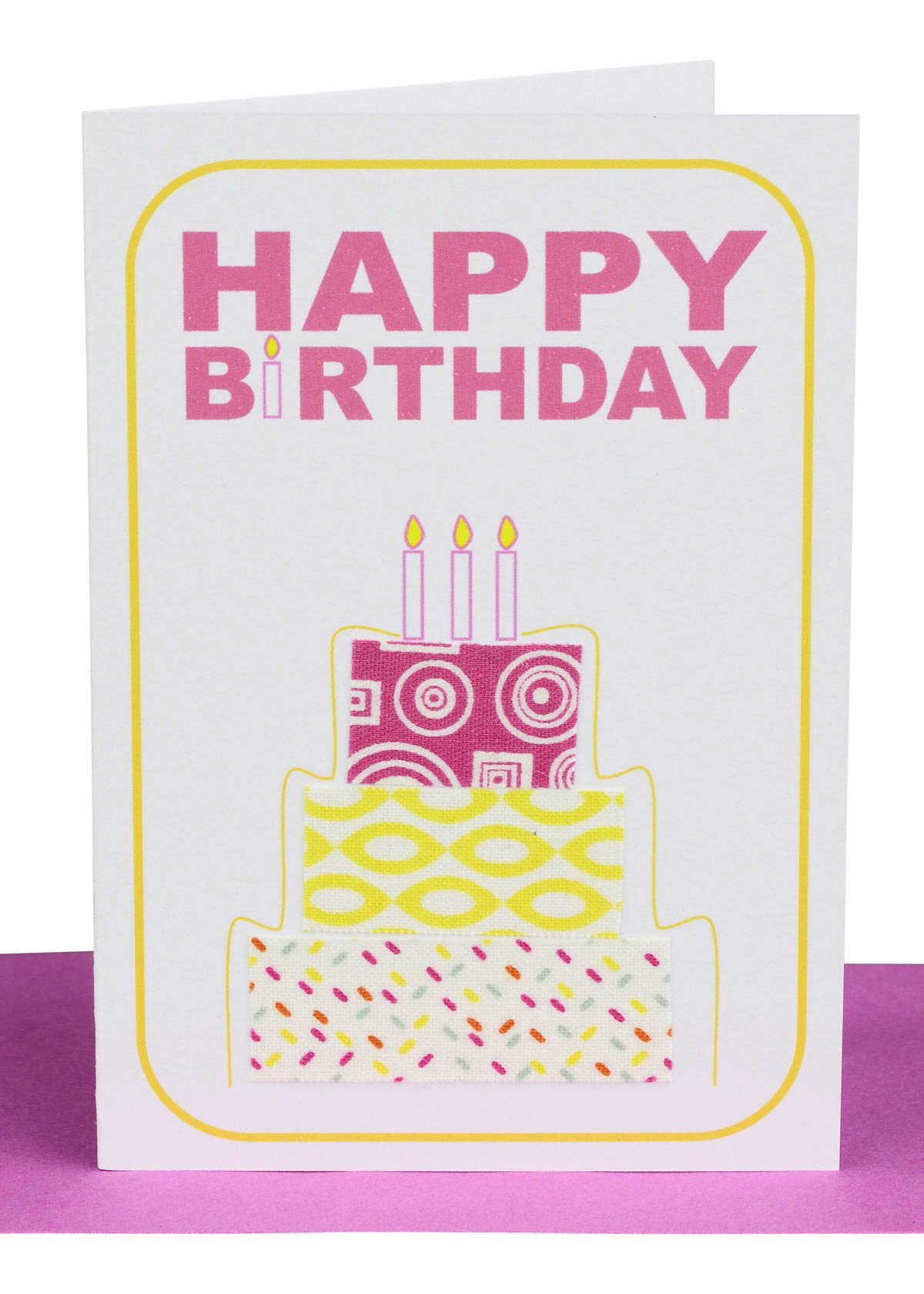 Birthday Gift Cards Online
 Happy Birthday Gift Card Cake Pink