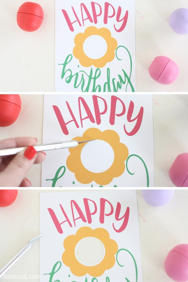 Birthday Gift Cards Online
 Free Printable EOS Happy Birthday Gift Card Liz on Call
